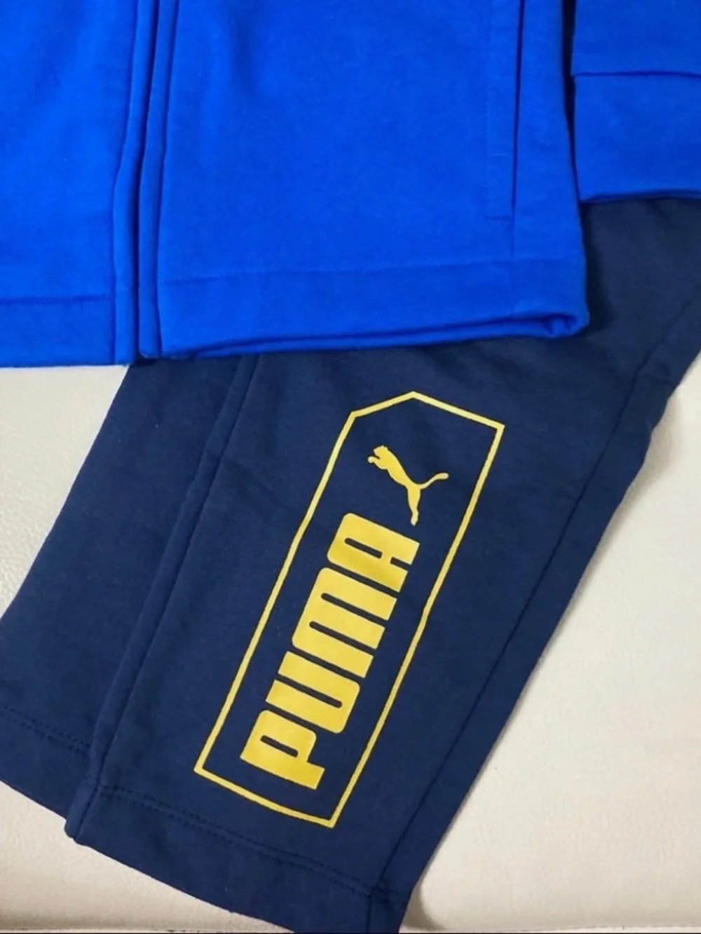 Puma cute blue hoodie pants set outfit 4020 - Picture 6 of 6